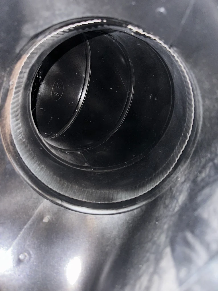 Clean dryer vent after professional service